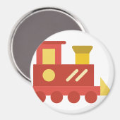Aimant train de jouets (Recto/Verso)