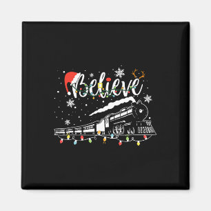 Aimant Train de Noël Croire Express polaire Xm