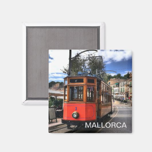 aimant train de Soller, dans l'île de Majorque (Recto/Verso)