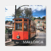 aimant train de Soller, dans l'île de Majorque (Devant)