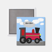 Aimant Train Dessin Animé Numérique (Recto/Verso)