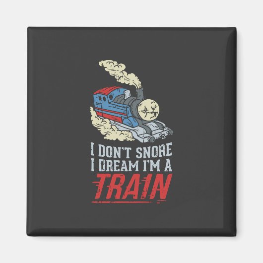 Aimant Train - Je suis un train (Devant)