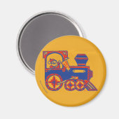 Aimant Train père Noël (Recto/Verso)