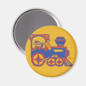 Aimant Train père Noël (Recto/Verso)