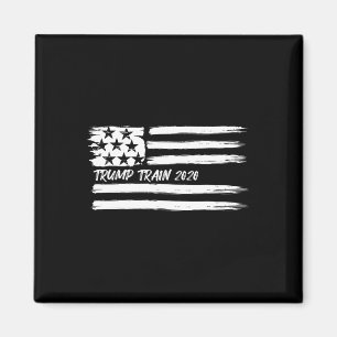 Aimant Train Trump Président Élection Campagne Drapeau Ét