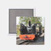 AIMANT TRAINS À VAPEUR (Recto/Verso)