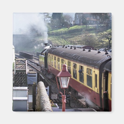 AIMANT TRAINS DE VAPEUR (Devant)