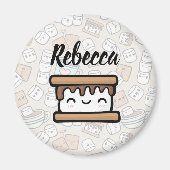 Aimant Traitements de marshmallow (Devant)