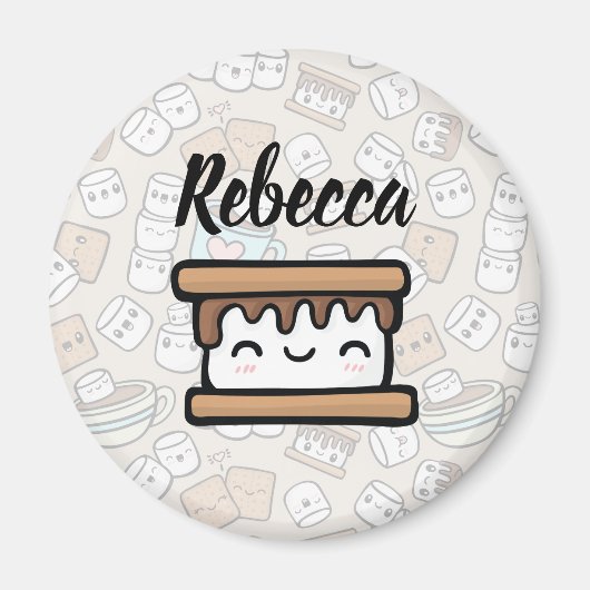 Aimant Traitements de marshmallow (Devant)