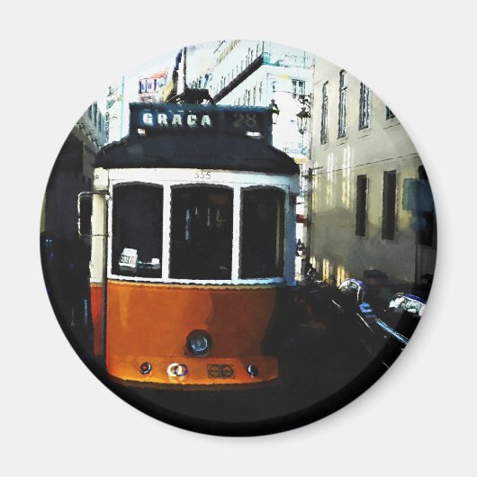 Aimant tramway de Lisbonne (Devant)