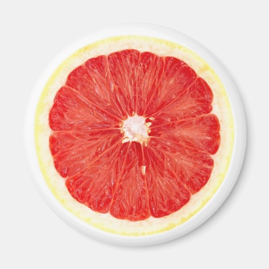 Aimant Tranche de pamplemousse (Devant)