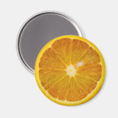 AIMANT TRANCHE D'ORANGE DÉLICIEUSE (Recto/Verso)
