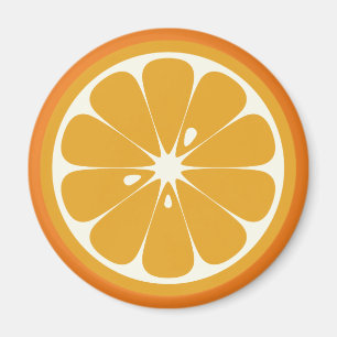 Aimant tranche orange