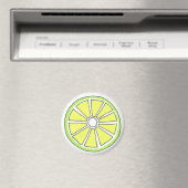 Aimant Tranches de fruits de citron vert juteux (In Situ (Lave-vaisselle))