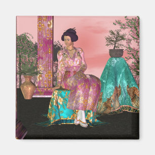 Aimant tranquille de temps