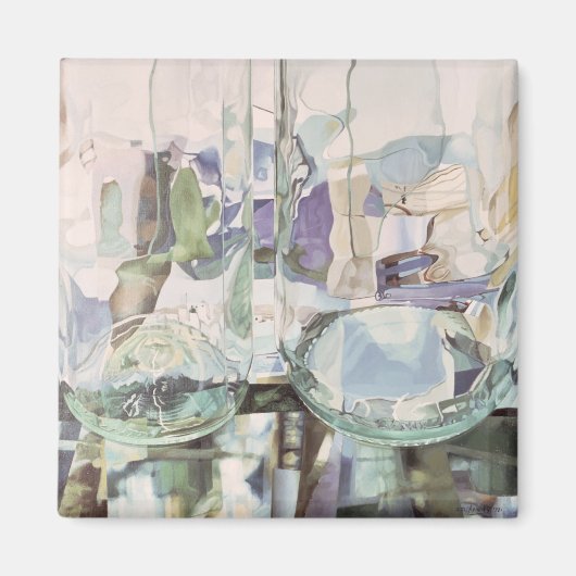 Aimant Transparence verte (Devant)