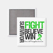 Aimant Transplantation de cellules souches Survivant Lutt (Recto/Verso)