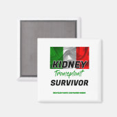 Aimant Transplanter le survivant de la maladie rénale du  (Recto/Verso)