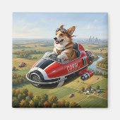Aimant Transporteur de Corgi (Devant)