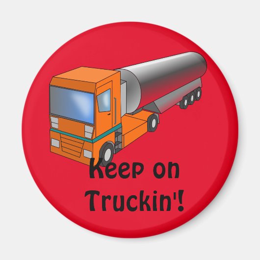 Aimant Transporteur lourd de camion-citerne à gaz pour en (Devant)