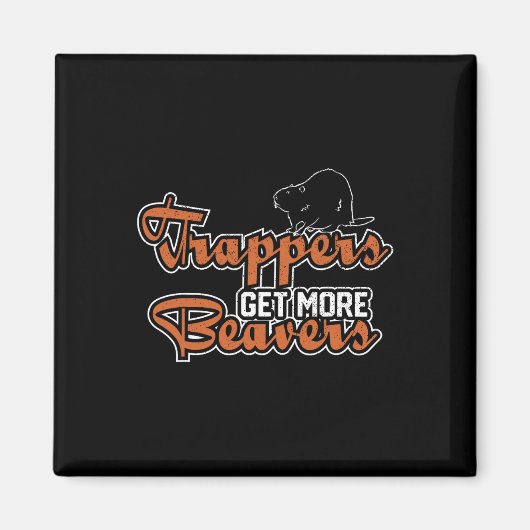 Aimant Trapper Trapping Chasse Trappers Trappers Hunter (Devant)