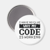 Aimant Travail du code (Recto/Verso)