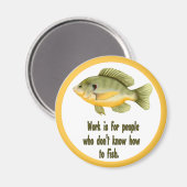 Aimant Travail ou poisson (Recto/Verso)