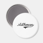 Aimant Travail professionnel Milkman (Recto/Verso)