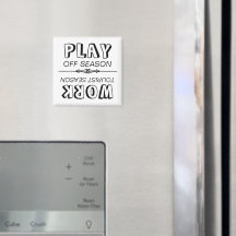 Travail saison touristique / jeu hors saison