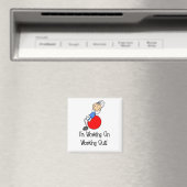 Aimant Travail sur l'utilisation de T-shirts et cadeaux (In Situ (Lave-vaisselle))