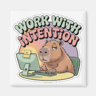 Aimant Travailler avec Intention