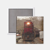 Aimant Travailler sur le chemin de fer (Recto/Verso)