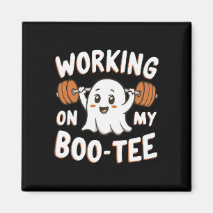 Aimant Travailler Sur Mon Boo Tee