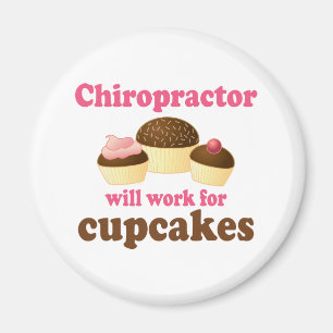 Aimant Travaillera Pour Cupcakes Chiropractor