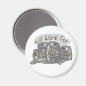 Aimant Travaillera pour la bière (Recto/Verso)