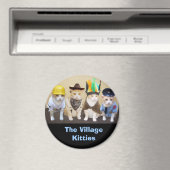 Aimant Travailleur, Cowboy, Officier, Chef (In Situ (Lave-vaisselle))