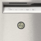 Aimant Travaillez dur, rêvez grand (In Situ (Lave-vaisselle))