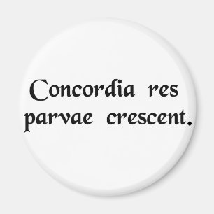 Aimant Travaillez ensemble pour accomplir plus