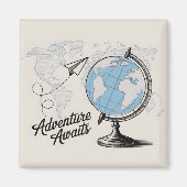 Aimant Travel Adventure Atattend (Devant)