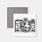 Aimant Travel Beach Photography Camera   (Recto/Verso)