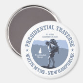 Aimant Traverse présidentielle (e) (Recto/Verso)