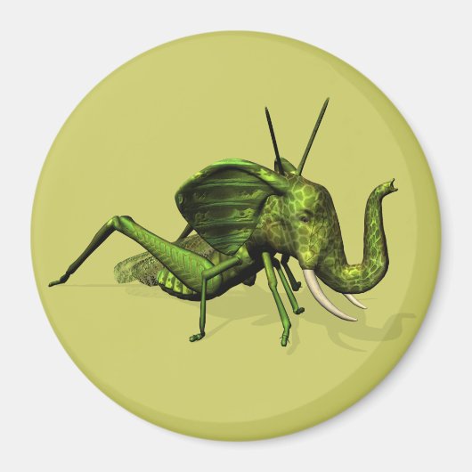 Aimant Traversée de sauterelles éléphantes (Devant)
