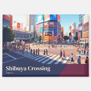 Aimant Traversée de Shibuya Japon