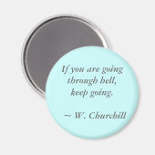 Aimant Traverser l'enfer (Recto/Verso)