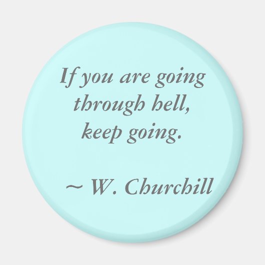 Aimant Traverser l'enfer (Devant)