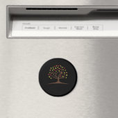 Aimant Tree Number Mathematics School Cadeau Nerd (In Situ (Lave-vaisselle))