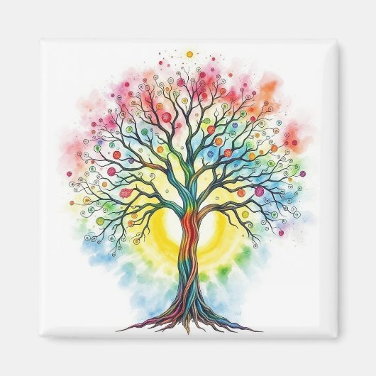 Aimant Tree of Life (Devant)