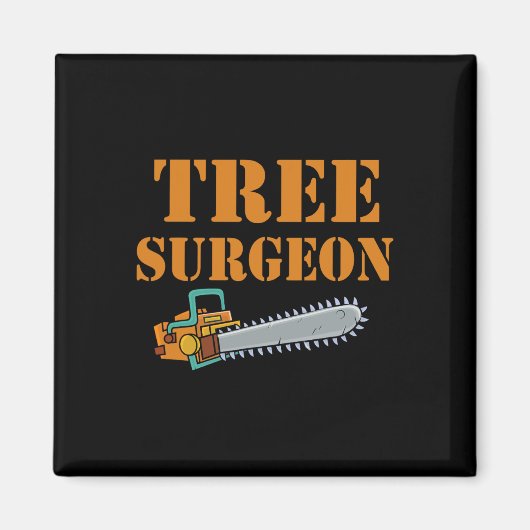 Aimant Tree Surgeon Arborist Lumberjack Tree Climber Tree (Devant)