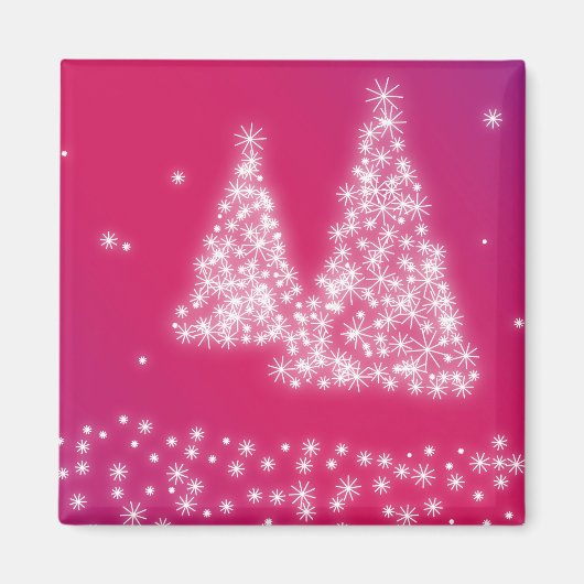 Aimant Trees made out of Snowflakes (Devant)