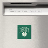 Aimant Trèfle Chanceux de la Saint-Patrick Vintage (In Situ (Lave-vaisselle))